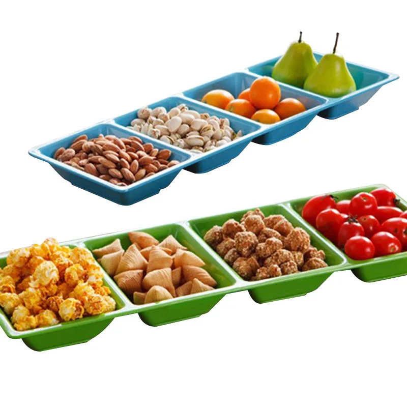 

Desktop Decor Snacks Candy Storage Dish Dry Fruit Containers Household Plate Dish Organizer Snacks Peanut Storage Boxes