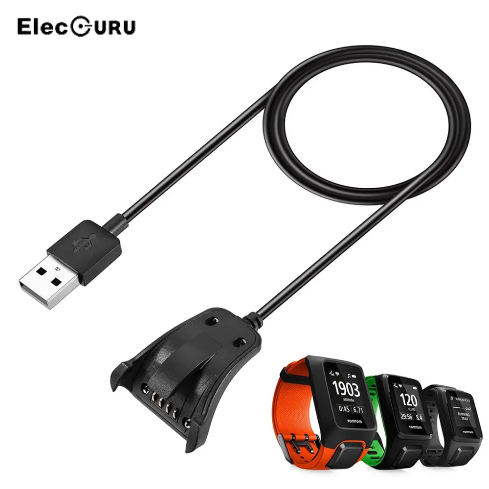 USB зарядная док станция для TomTom Runner 2 3/Adventurer/Golfer 2/Spark 3 зарядное устройство GPS часов