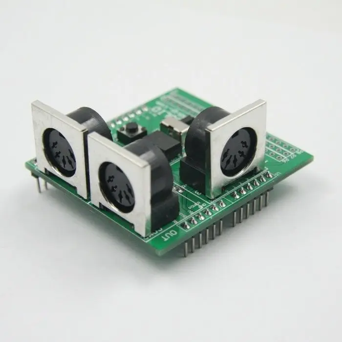 

MIDI Shield Breakout Board compatible AVI PIC Digital Interface