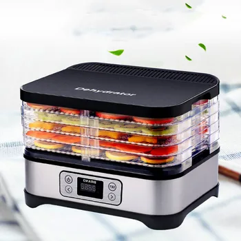 

Food Dehydrator Fruit Vegetable Herb Meat Drying Machine Snacks food Dryer with 5 trays EU/UK/US Plug 110V/220V
