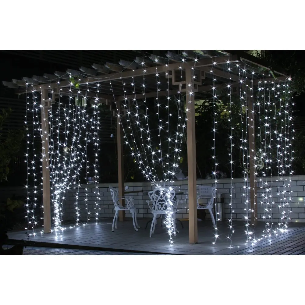 10 м x 3 1000 LED наружная вечеринка Рождественская гирлянда сказочная Свадебная