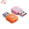Lector de tarjetas SR USB, minilector de tarjetas Micro SD de memoria TF de hasta 64GB con 5 colores ► Foto 1/6