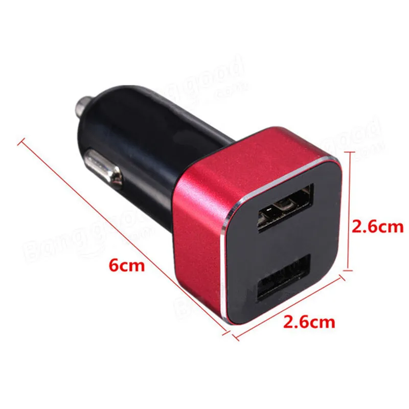 KOWELL 12 В 3.1A 2USB Duel порты зарядное устройство адаптер прикуривателя Разветвитель автомобиля авто мотоцикл выход аксессуары