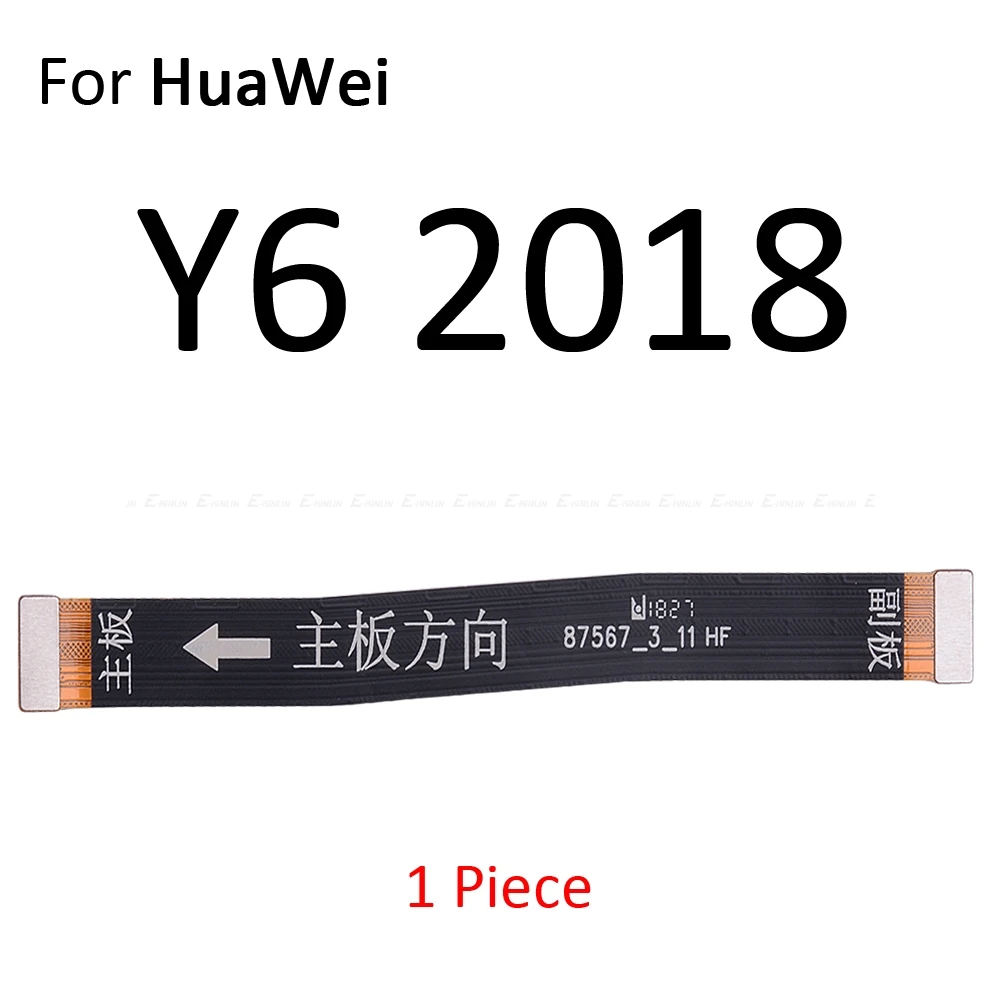 Материнская плата с гибким кабелем для HuaWei Y9 Y7 Y6 Prime Pro 2019 2018 Y5 GR5 2017|Шлейфы