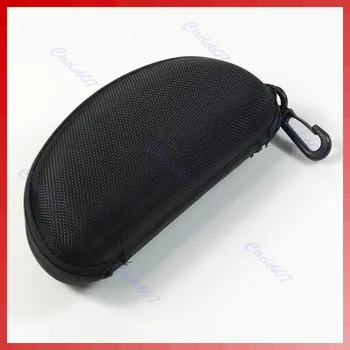 

3Pcs/Lot Zipper Eye Glasses Sunglasses Hard Case Box Portable Protector Black Sunglasses Box