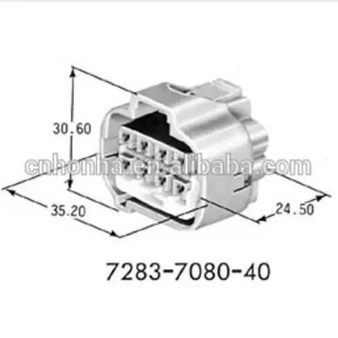 10/20/50/100 pcs For Toyota Map Sensor 8 Pin/Way Waterproof Female Auto Connector Plug Housing 7283-7080-40 90980-10897 | Автомобили и