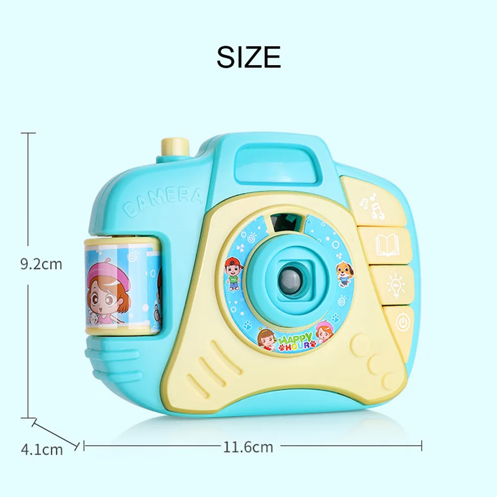 Камера игрушка проекция моделирование звук камера Детский образовательный подарок D