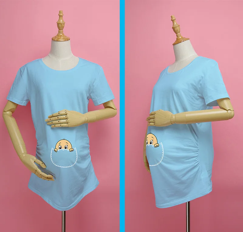 Забавная Футболка для беременных, Одежда для беременных, женские футболки, футболки для беременных, большие размеры