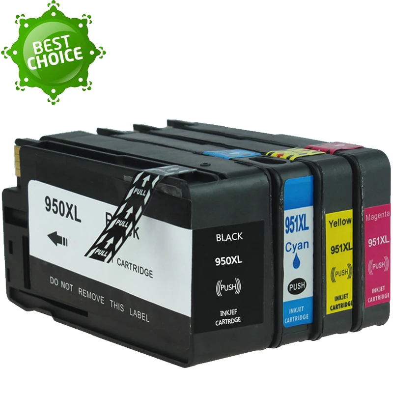 

4X Compatible for HP 950 951 XL ink Cartridge 950XL 951XL for hp Officejet pro 8100 8610 8620 8630 8600 8650 plus Pro 8100 N811