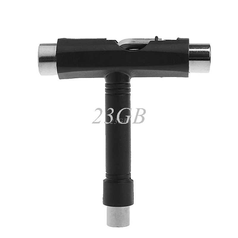 

Roller Skate wrench Skateboard T Shape Tool Universal Multi-Function Key Black M02