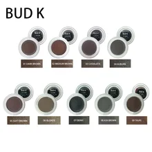 Бутон K брендовые коричневые Цвет оформление бровей Maquiagem Макияж Водонепроницаемый бровей наполнитель Beverly Hills помада для бровей Гель 9 шт./компл