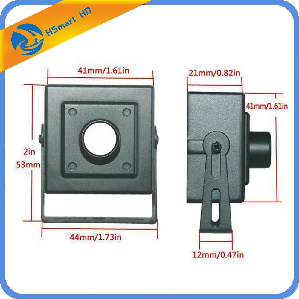  CCTV Metal Mini Box Camera Housing / Case For sony ccd 38x38 AHD 1080P IP Cam PCB (No Lens Camera B - 32813579181
