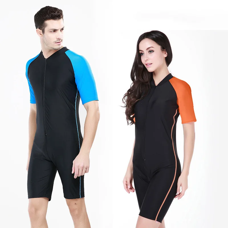 UV Sun Protection Shorty Diving Suit, Shorty Wetsuit, Scuba and Snorkeling Suit, Rash Guards