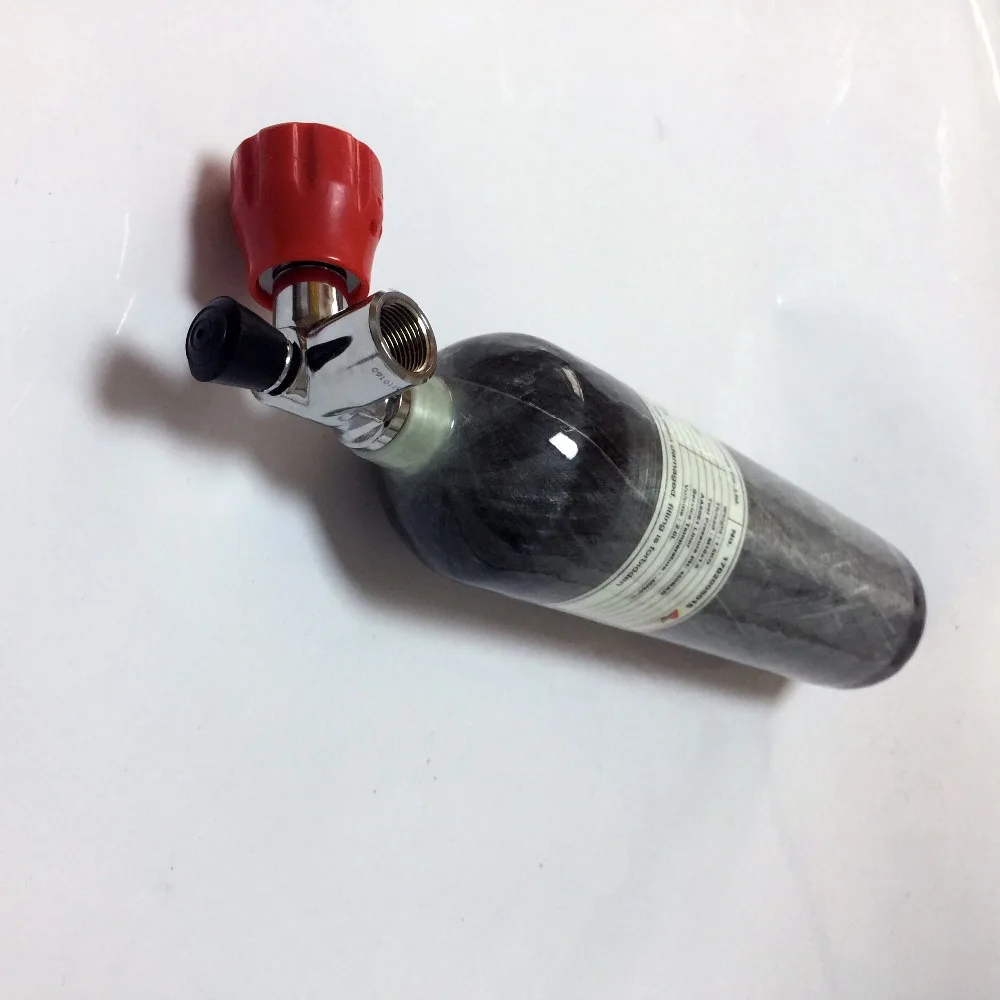 2.17L high pressure cylinder carbon fiber scuba tank for paintball with