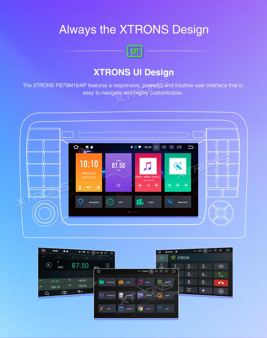 Top New 7" Android 9.0 OS Car DVD Multimedia Navigation GPS Radio for Mercedes-Benz ML-Class W164 2005-2011 &GL-Class X164 2006-2012 7 Top New 7" Android 9.0 OS Car DVD Multimedia Navigation GPS Radio for Mercedes-Benz ML-Class W164 2005-2011 &GL-Class X164 2006-2012 7