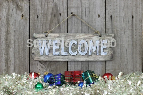

5X7ft Art fabric photo studio newborn backdrop photography background Christmas backdrop D-3342