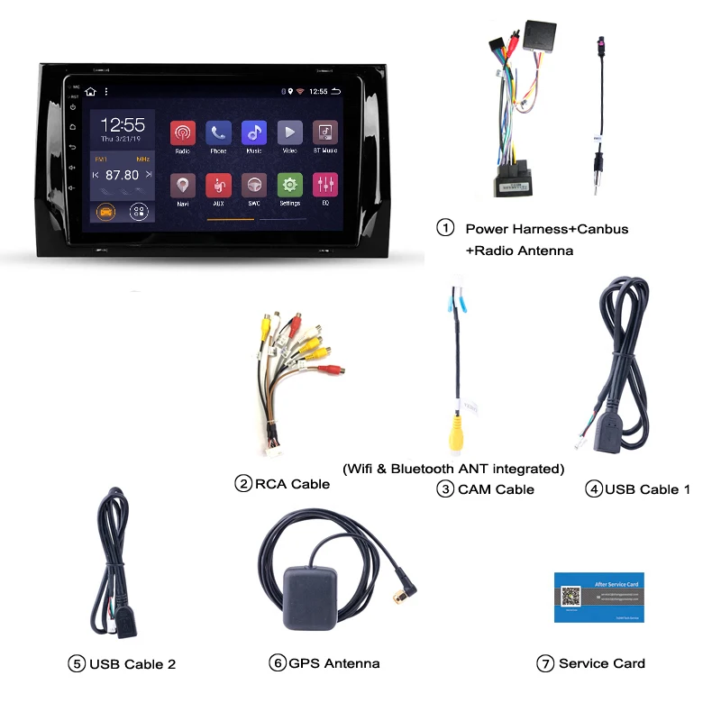 Cheap 2G RAM 32G ROM Android 8.1 Car DVD Multimedia Player GPS For Skoda Kodiaq 2016-2018 audio radio stereo navigation 1