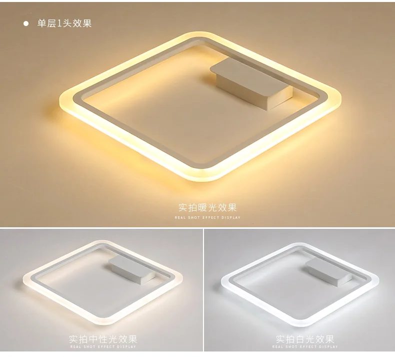 Новый современный потолочный светильник Plafonnier светодиодный светильник Plafondlamp Домашнее освещение потолочный светильник Гостиная Спальня