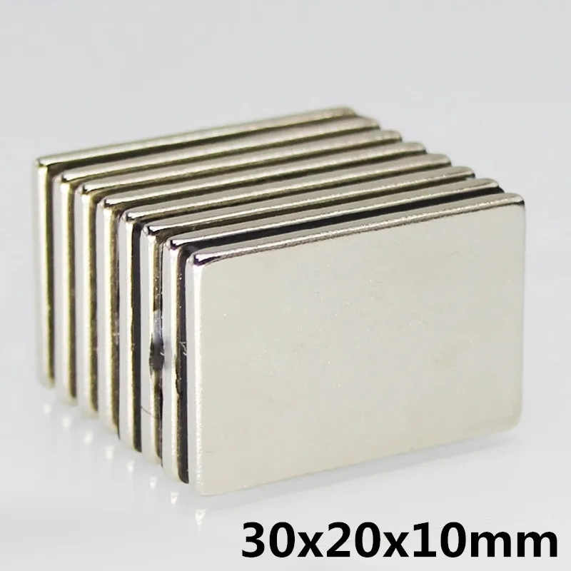 30x20x10 мм N35 Супер сильный маленький 30*20*10 неодимовые магниты редкоземельный Мощный
