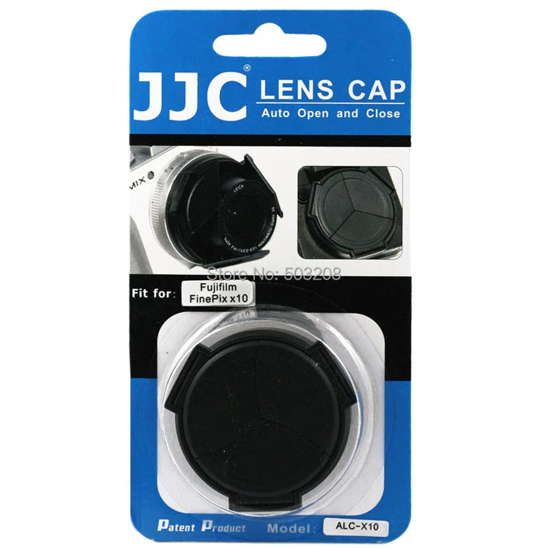 JJC ALC X10 Professional auto lens cap for Fuji Fujifilm X10 X20 X30