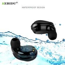 Kebidu Водонепроницаемый Bluetooth наушники TWS-X6 Apt-x IPX5 вкладыши спортивные Гарнитура Level Беспроводной сенсорный музыка оригинальной упаковке
