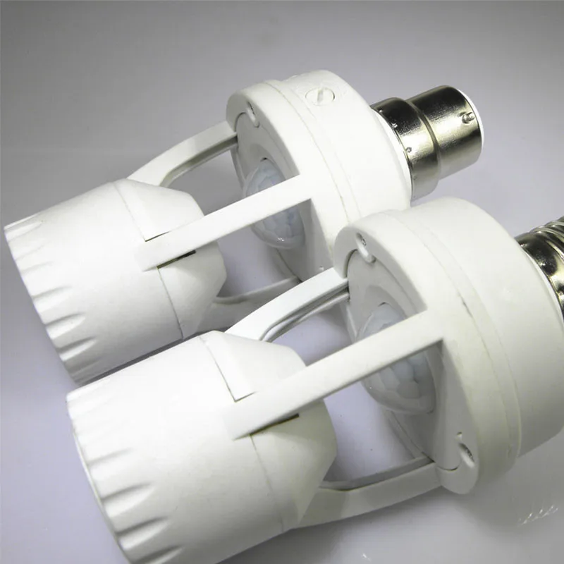 High Sensitivity PIR Human Body Motion Sensor LED Lamp With Control Switch Bulb Socket Suitable for E27 screw socket light bulbs