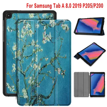 

Tablet funda case for Samsung Galaxy Tab A 8.0 & S Pen 2019 P200 P205 for Samsung Galaxy TAB A 8" Tablet cover Stand Case