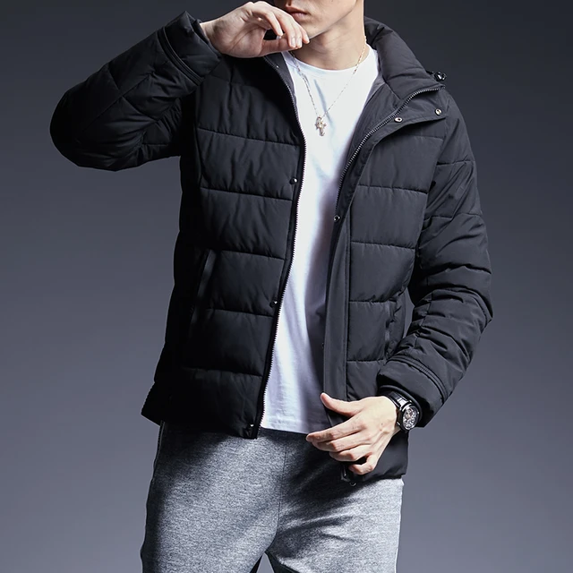 2019 Winter Fashion Brand Jacket Mens High Quality Korean Streetwear ...