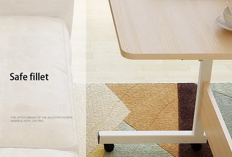 250323/высококачественная древесина/складной ленивый/простой/стол для учебы/компьютерный стол для кровати/утолщенная панель/стол для ноутбука/