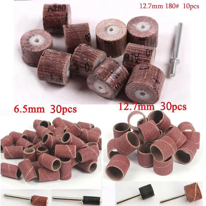 

70pcs sandpaper grinding wheel dremel tools dremel accessories rotary tool abrasive sanding paper polishing for