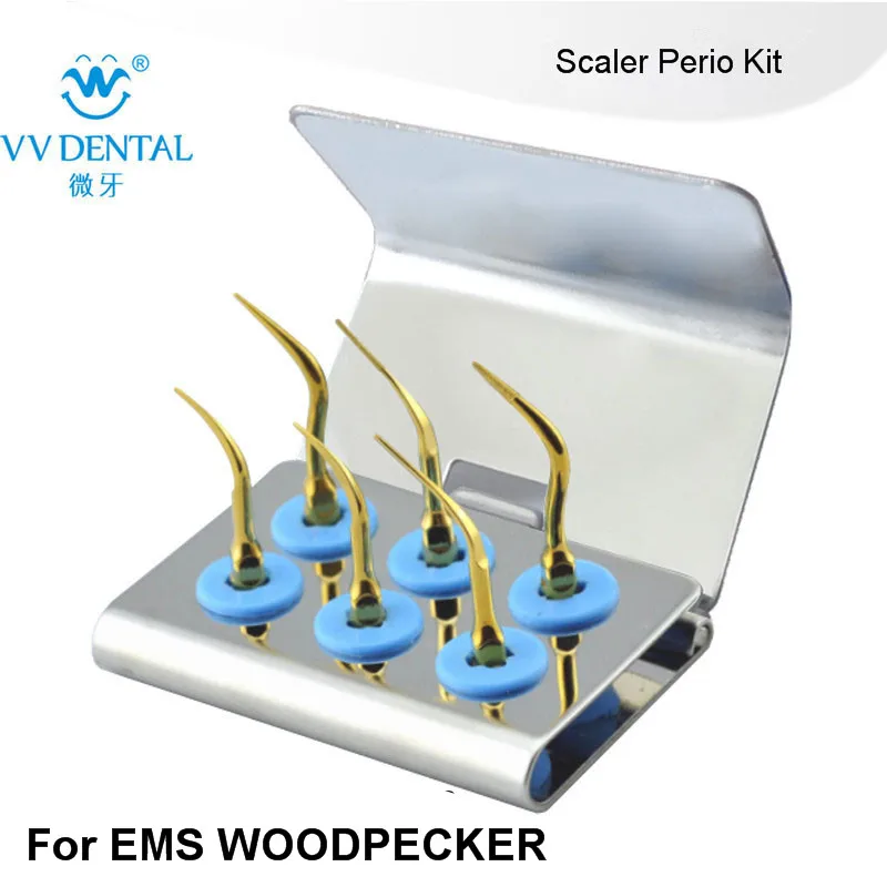 

1 set EPKG Avoid cross infection Perio scaling tip ersonal dental scaling and treatment kit only for you dental periodontic