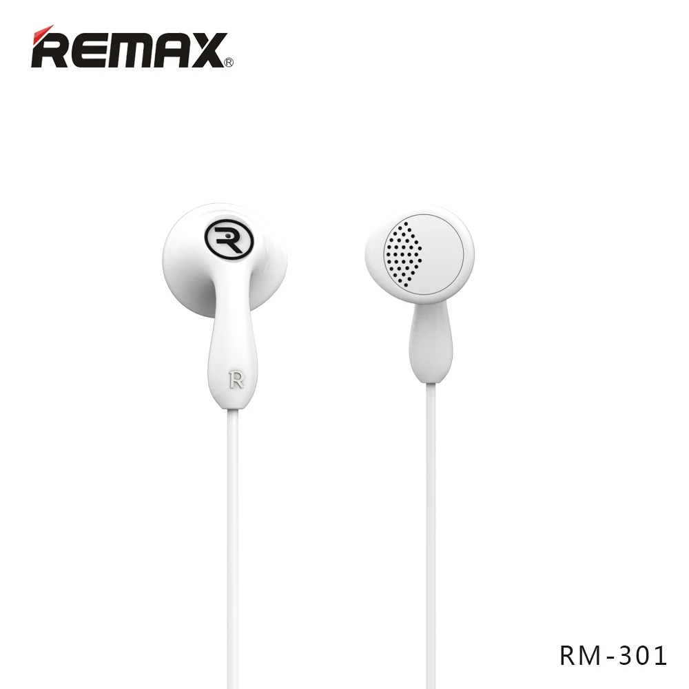 

REMAX RM-301 Cute Earphone In-Ear Stereo HiFi Noise Cancelling Earphone For iPhone 5S 6S Plus for Xiaomi Samsung Huawei HTC LG