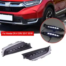 2019 di Nuovo Modo LED Corsa e Jogging Paraurti Luce Della Lampada Della Nebbia Per Honda CR-V CRV 2017-2018 Faro Dell’automobile Lampadine LED auto Luce