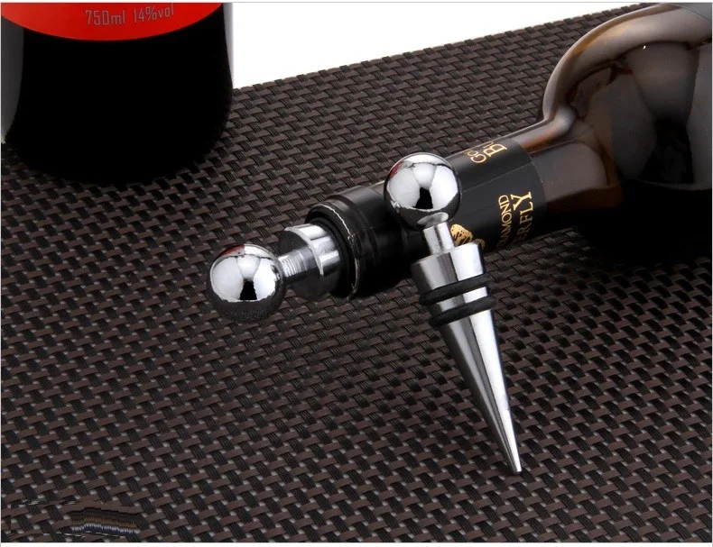 10 Simple Wine Opener Bottle Stainless Steel Wine Screw Corkscrew Openers Metal Wine Stopper for Bottle Sealer Bar Tools