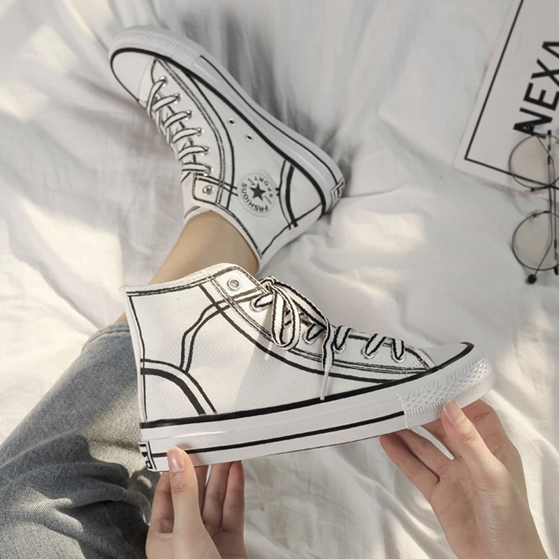 Разрисованные Converse