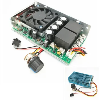 

30PCS/LOT Newest 10-50V DC 100A 3000W Programable Reversible DC Motor Speed Controller PWM Control Reversible Electric Motor