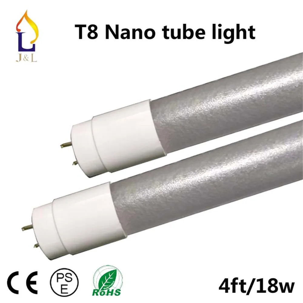 FedEX Free shipping 2017 NEW NANO TUBE 18W International standard T8