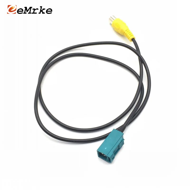EEMRKE for Benz Volvo Car Camera Adaptor Fakra RCA Cable Plug to Original Screen Comand PCM 2.1 / 3.0 NTG2.5 NTG4 | Автомобили и