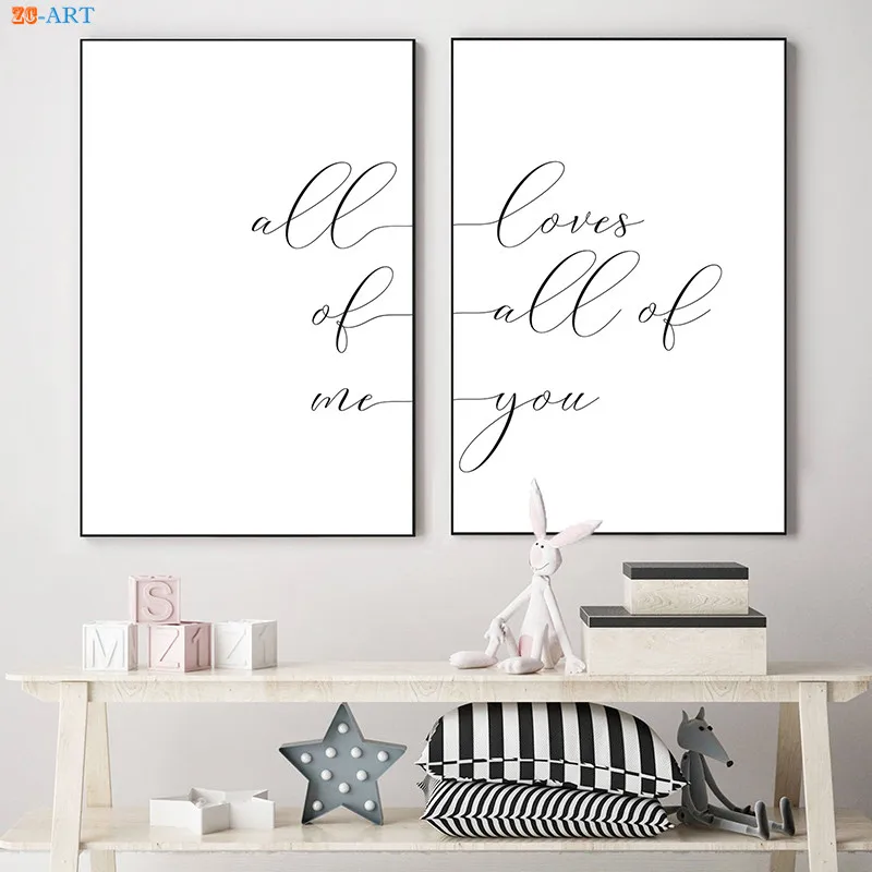 

Modern Minimalist Art Quotes Print Poster Canvas Painting Children Wall Art Wall Pictures Nursery Kids Room Decor