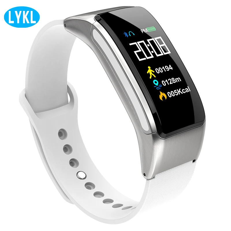 

LYKL Bluetooth headset call B31 smart bracelet color screen with blood pressure smart music pedometer control sleep monitor