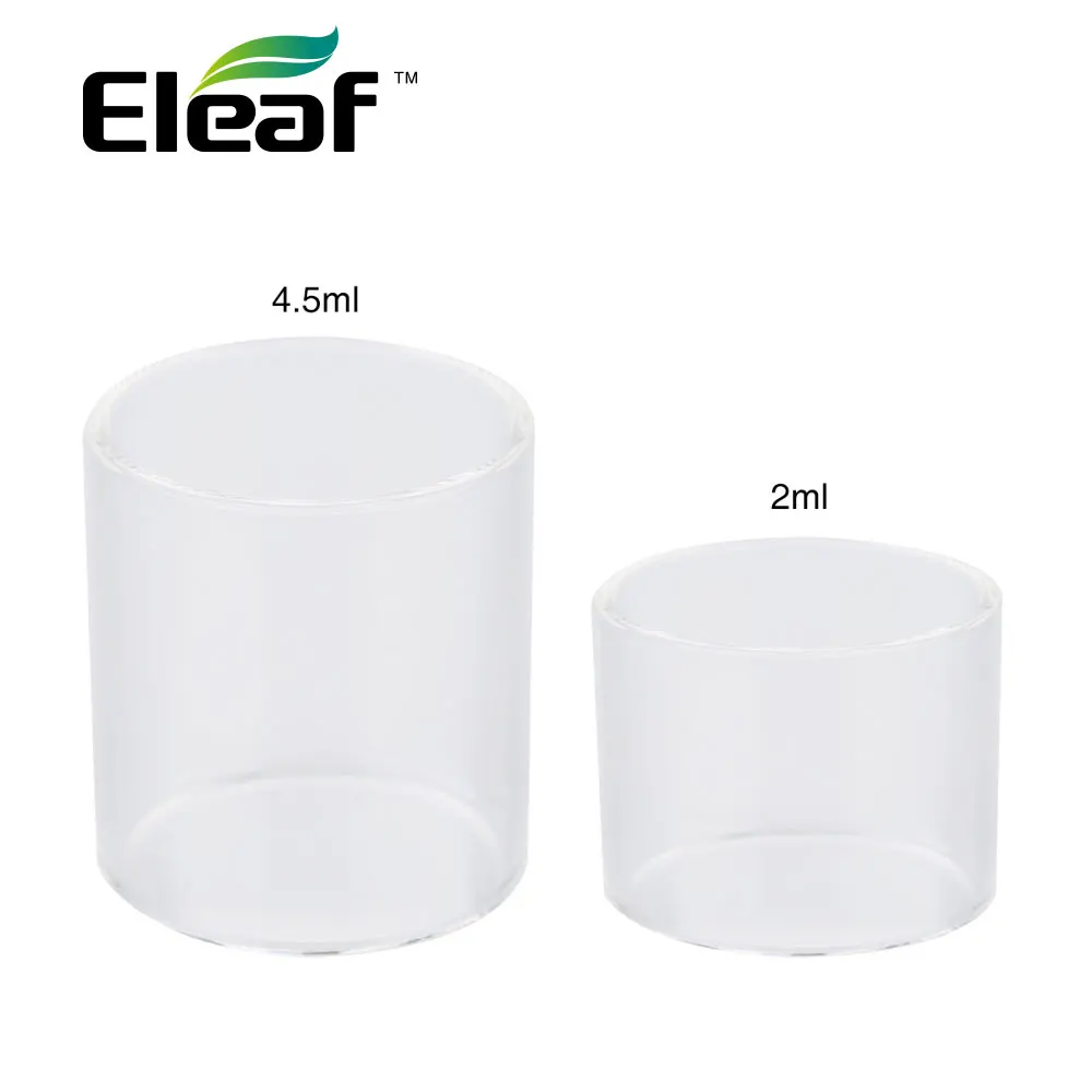 Original Eleaf Melo 4 Replacement Glass Tube 2ml/4.5ml Capacity for Eleaf Melo 4 Atomizer Melo 4 Glass Tube Ecig Vape Spare Part