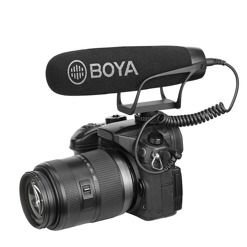 

BOYA BY-BM2021 Cardioid Directional Microphone For Smartphone SLR Camera Device