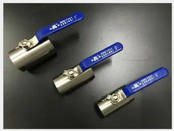 

DN20 3/4" Internal Screw Thread BSP Female Thread Stainless Steel Bore Ball Valve Switch Oil Tap Running Water NEW
