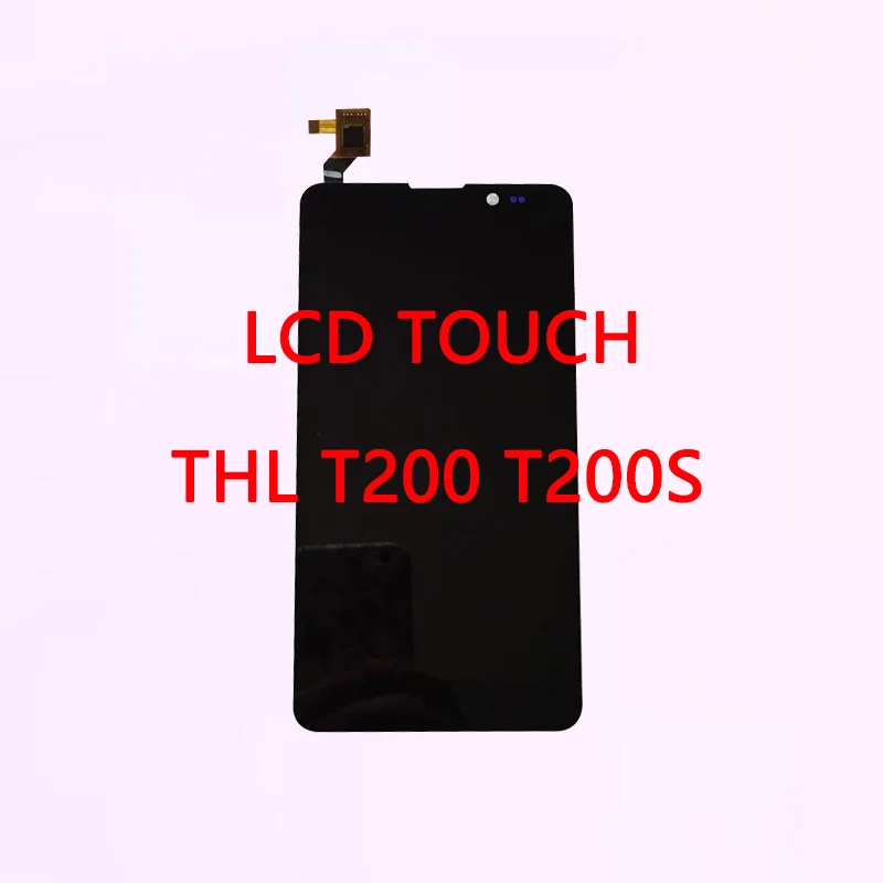 ЖК дисплей RYKKZ 6 0 дюймов для THL T200 T200C T200S кодирующий преобразователь сенсорного