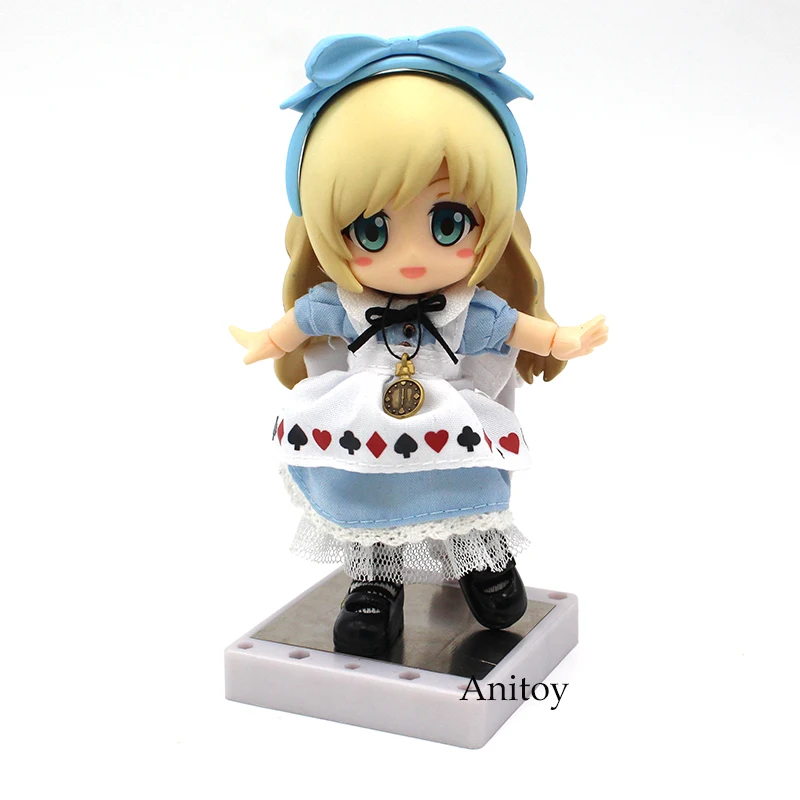 Alice Nendoroid 1/10 Масштаб Окрашенные фигурки настоящая одежда ПВХ фигурка Коллекционная модель игрушки 10 см KT3811