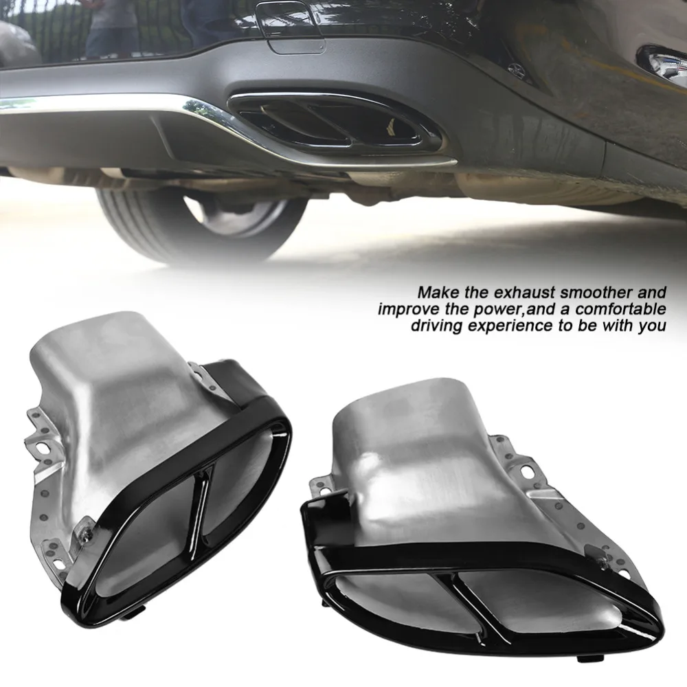 

Car Exhaust Muffler Tailpipe Rear Pipe Car Accessories for Mercedes Benz A/B/C/E Class W205 W212 W213