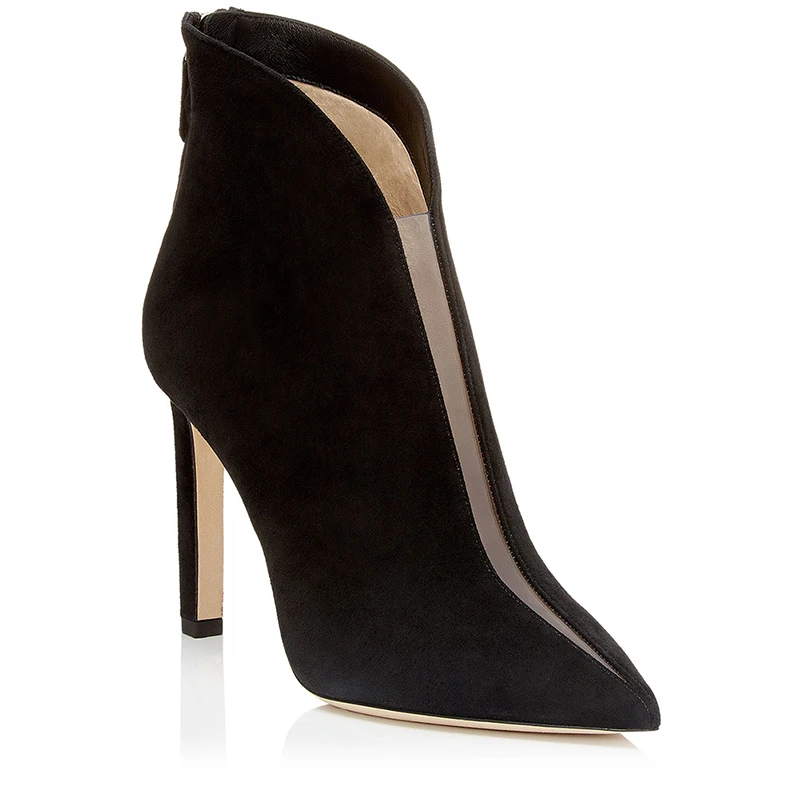 black suede booties (2)