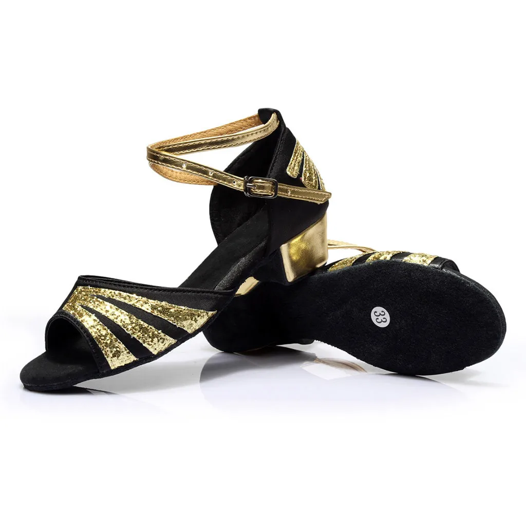 LONSANT/Обувь для латинских танцев для маленьких девочек; Танцевальная обувь принцессы для бальных танцев; обувь для латинских танцев; сандалии; весенние сандалии для девочек