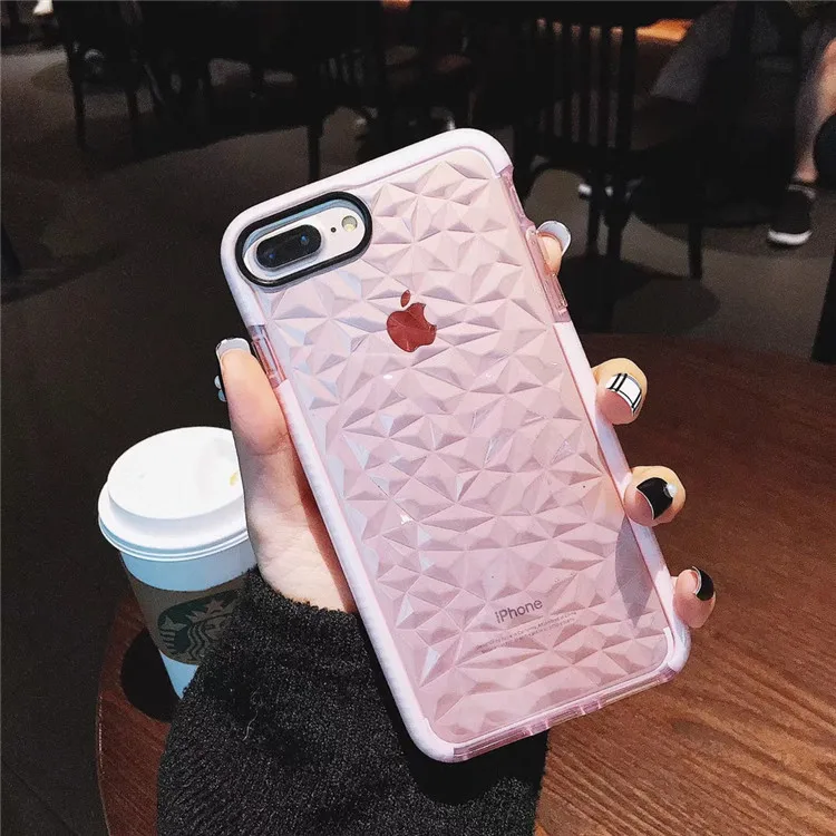 

Luxury Funds Capa Bling Transparent Soft Case Diamond Pattern Soft Case Cover For Huawei P10 P20 P30 PLUS Lite Mate 20 Pro Coque