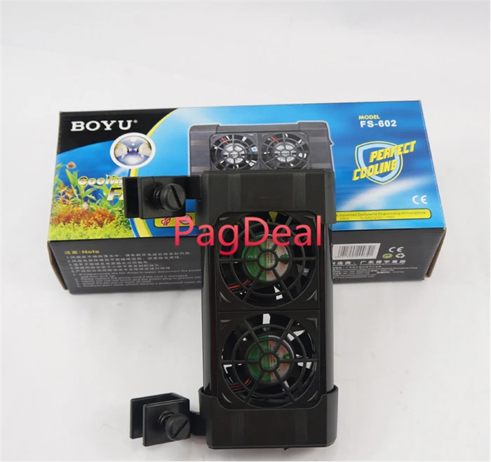 Aquarium Cooling Fan Fishing Cooling Equipment for Fish Tank Aquarium Temperature Control Cooller Accessories